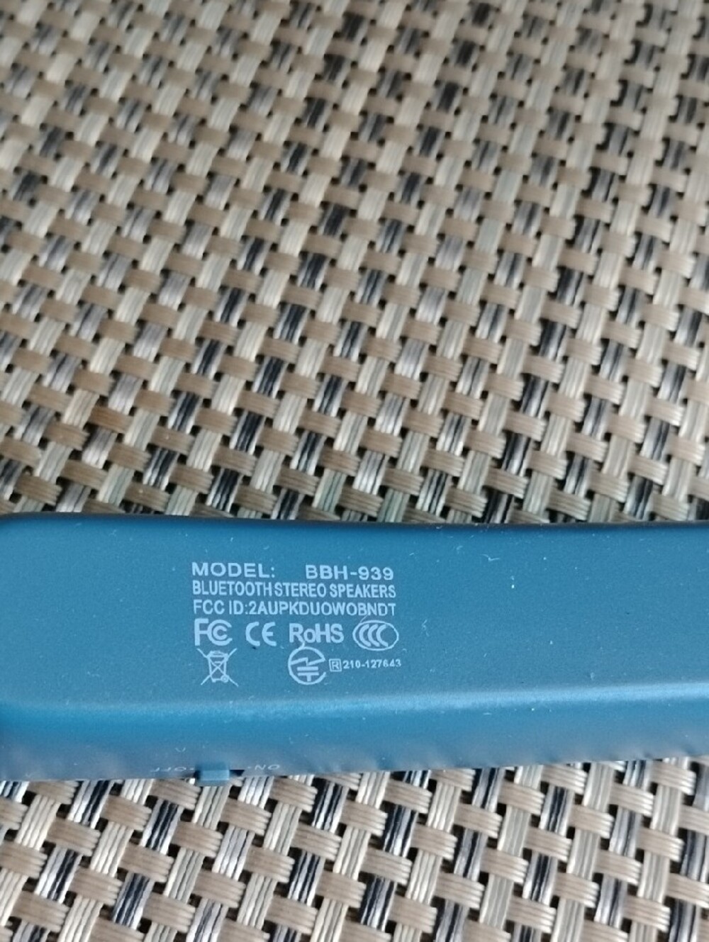 Portable Neck Speaker - Blue - Picture 4 of 4